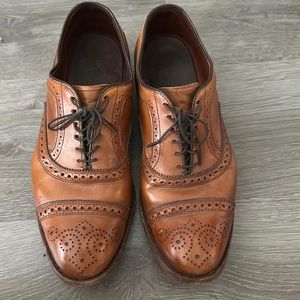 men dress shoes lace up Allen Edmonds size 9 1/2